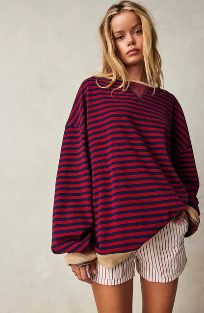 Charlotte™ - Pull oversize à rayures